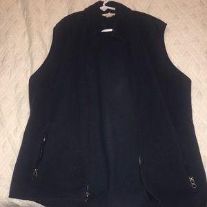 Navy vest